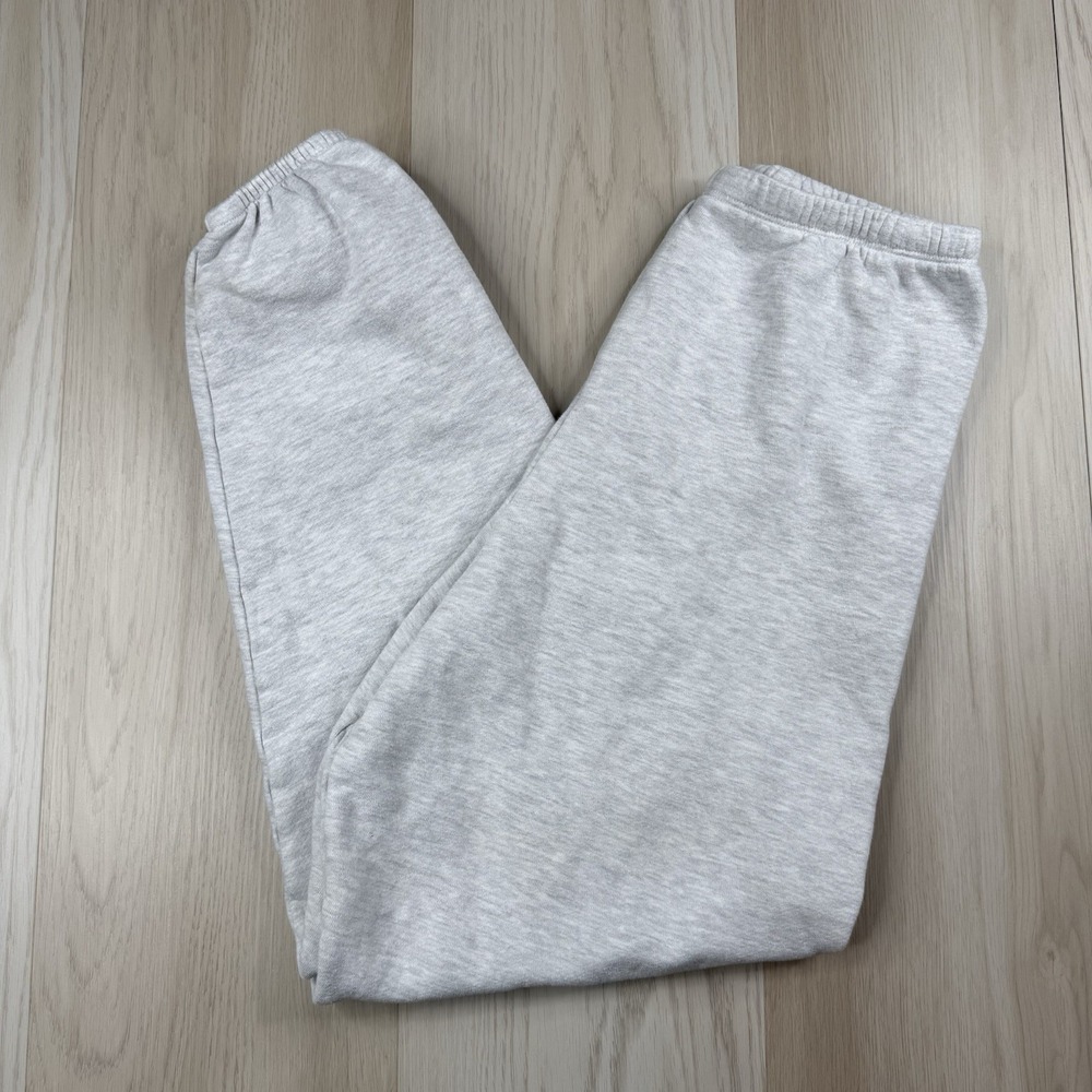 Joah Brown Women's Gray Sweatpants Joggers Cuffed Oversized Size Small/medium
